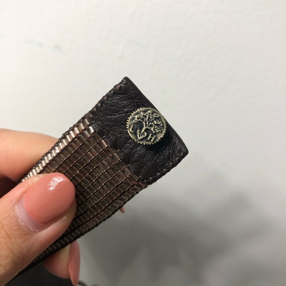 Love Heals beaded loom leather bracelet - Picture 4 of 5